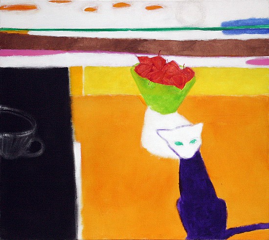 Kocourek Mét v inverzní krajině